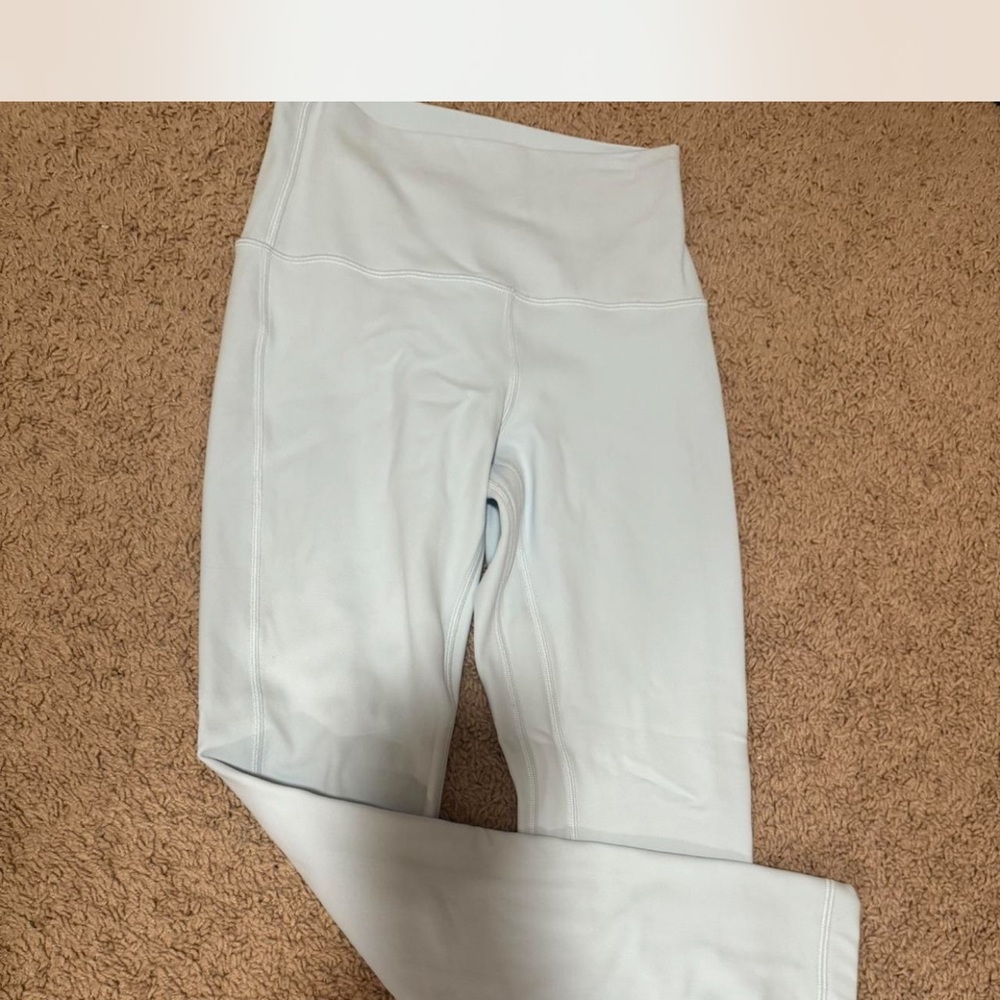 lululemon athletica Gray Leggings High-Waisted Stretchy